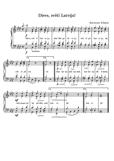 Miniatura de la partitura