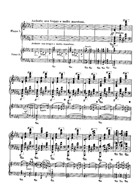 1 Piano Concerto No Piano Solo